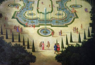 The Banquet Hall or Council Hall (detail) by Etienne Allegrain